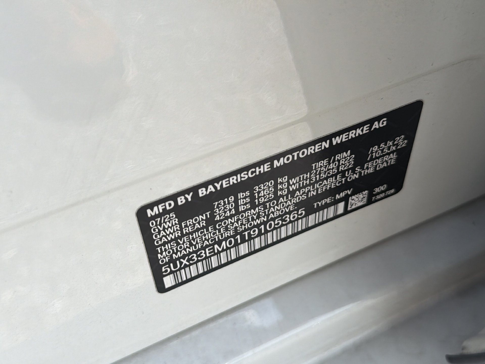 Certified 2026 BMW X7 M60i AWD/4WD image 40