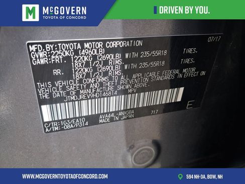 Used 2017 Toyota RAV4 Limited w/ Carpet Mat Package AWD/4WD image 29