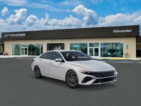 New 2026 Hyundai Elantra Blue Blue Sedan image 2