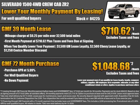 New 2026 Chevrolet Silverado 1500 ZR2 image 2