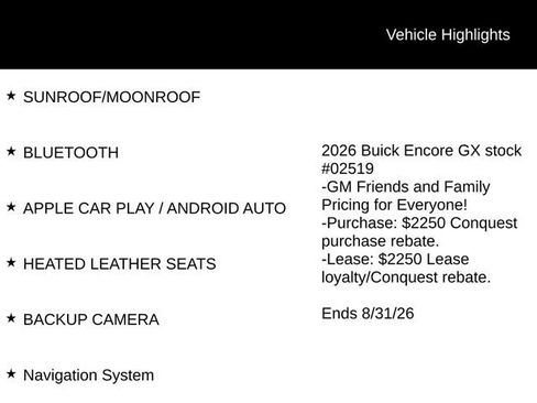 New 2026 Buick Envision Avenir AWD/4WD image 2
