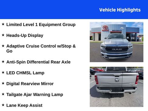 Used 2022 RAM 1500 Limited AWD/4WD image 4