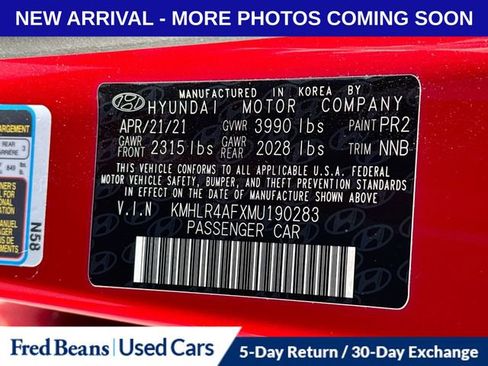 Used 2021 Hyundai Elantra N Line w/ Cargo Package image 16