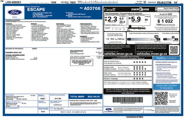 Used 2024 Ford Escape SE FWD image 11