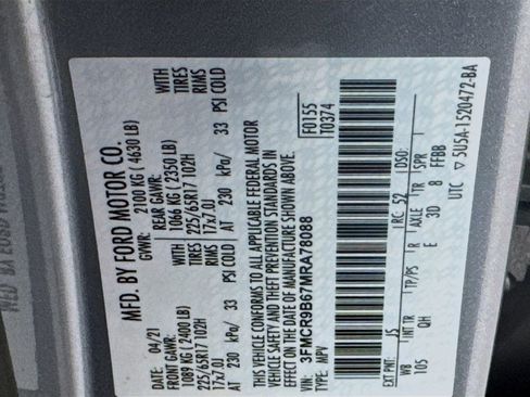 Used 2021 Ford Bronco Sport Big Bend image 39