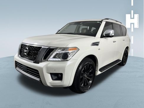 Used 2020 Nissan Armada Platinum w/ Captain's Chairs Package AWD/4WD image 4