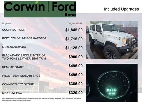 Used 2012 Jeep Wrangler Unlimited Rubicon w/ Connectivity Group image 8