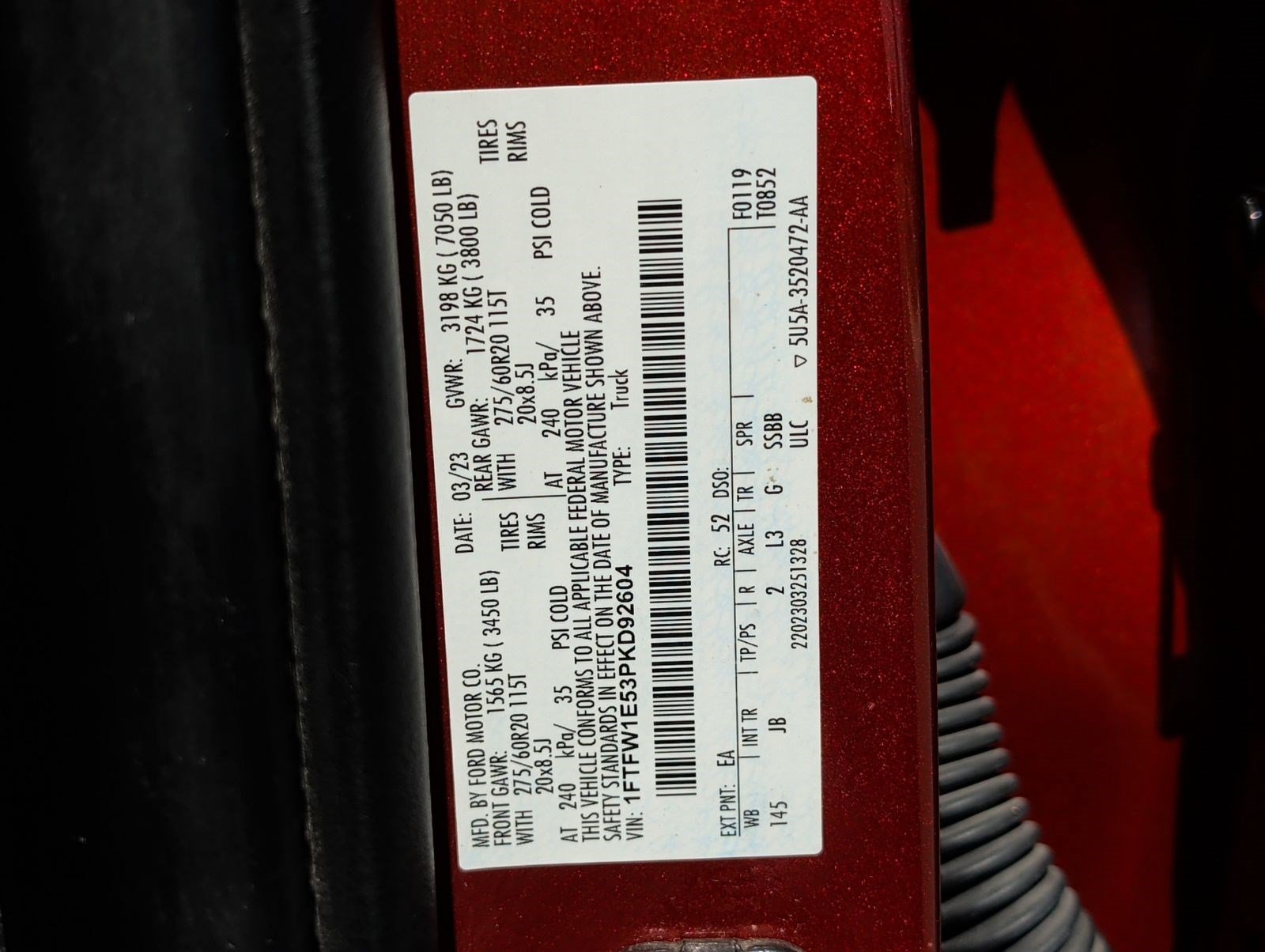 Used 2023 Ford F150 XL w/ STX Appearance Package AWD/4WD image 28