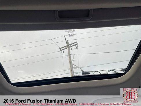 Used 2016 Ford Fusion Titanium image 12
