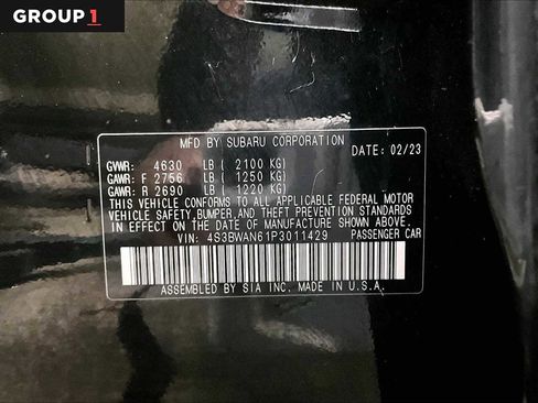 Certified 2023 Subaru Legacy Limited image 37