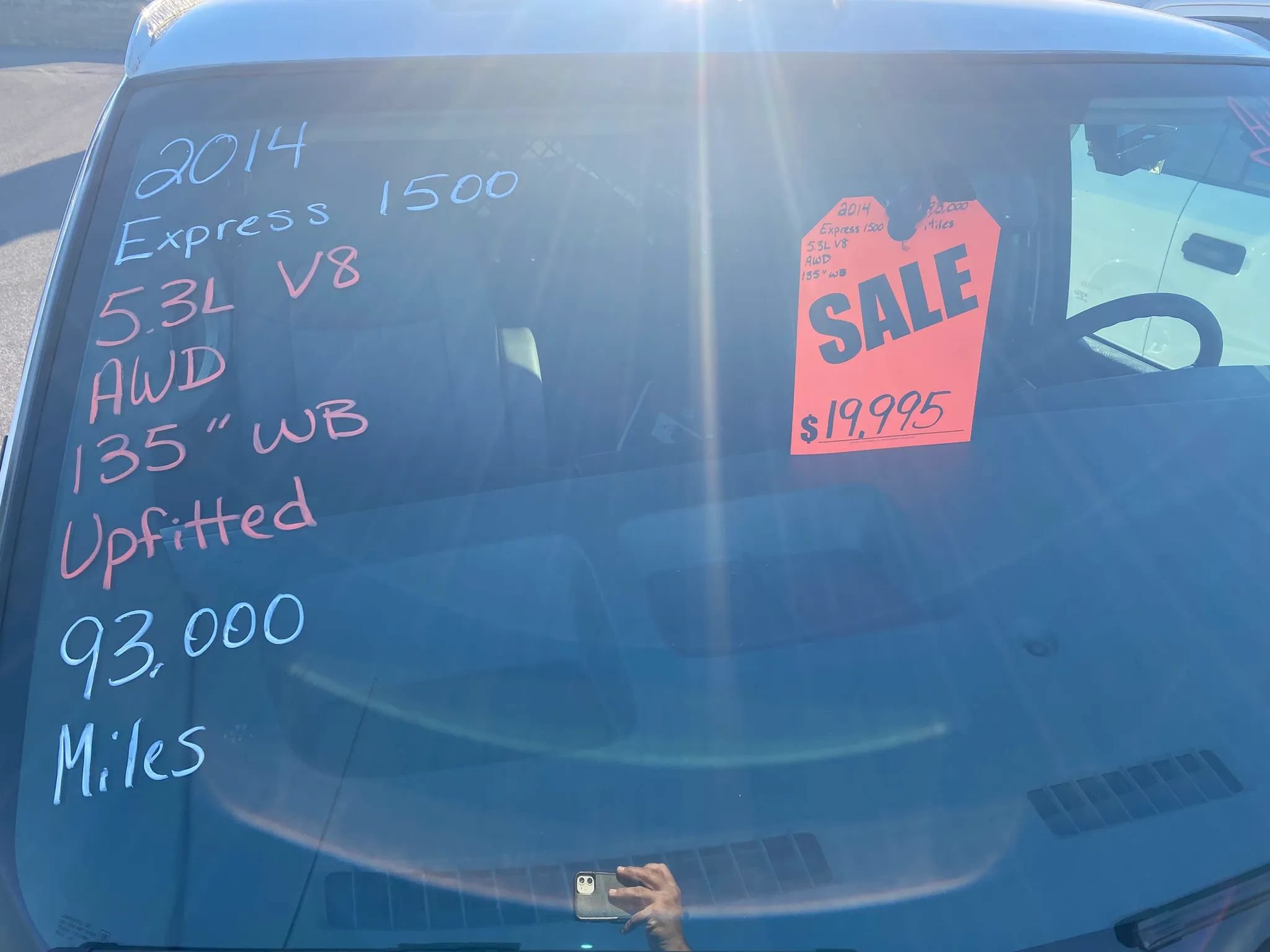 Used 2014 Chevrolet Express 1500 AWD image 3