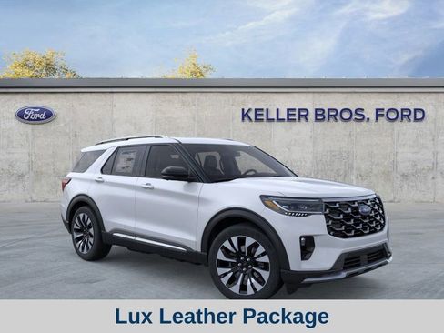 New 2026 Ford Explorer Platinum w/ LUX Leather Package image 1