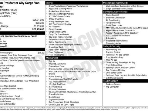 Used 2021 RAM ProMaster City Tradesman image 7