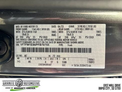 Used 2023 Ford F150 XLT AWD/4WD image 28