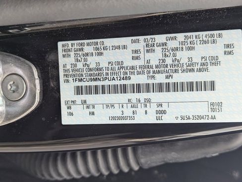 Used 2023 Ford Escape ST-Line image 37