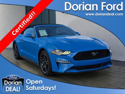 Certified 2022 Ford Mustang Convertible w/ Equipment Group 101A