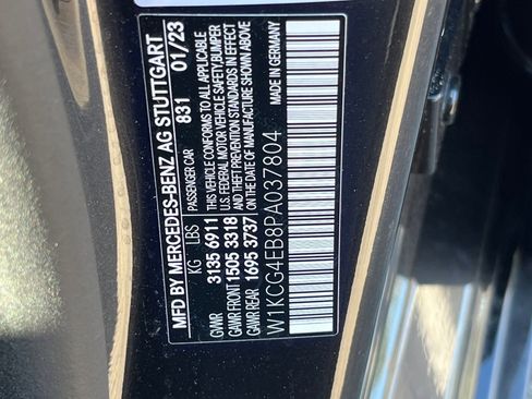 Used 2023 Mercedes-Benz EQS 580 4MATIC Sedan image 10