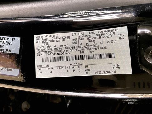 Used 2022 Ford F250 Lariat w/ Lariat Ultimate Package AWD/4WD image 31