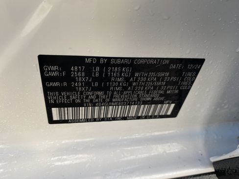 Used 2025 Subaru Crosstrek 2.5i Limited w/ Crosstrek Mirror Package image 27