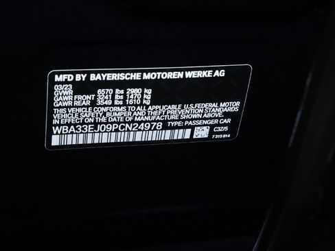 Used 2023 BMW 760i xDrive w/ Luxury Rear Seating Package AWD/4WD image 25
