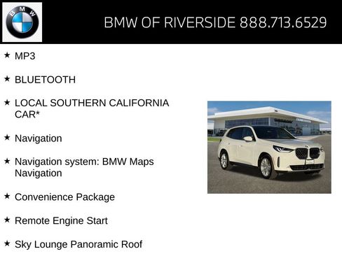 Used 2025 BMW X3 xDrive30i w/ Convenience Package image 15