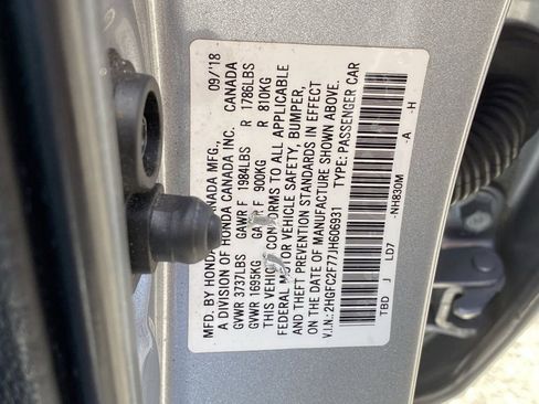 Used 2018 Honda Civic EX image 35