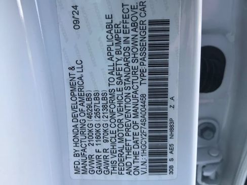 Certified 2025 Honda Accord Sport image 15