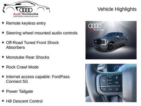 Used 2025 Ford F150 Lariat w/ Equipment Group 502A High image 12