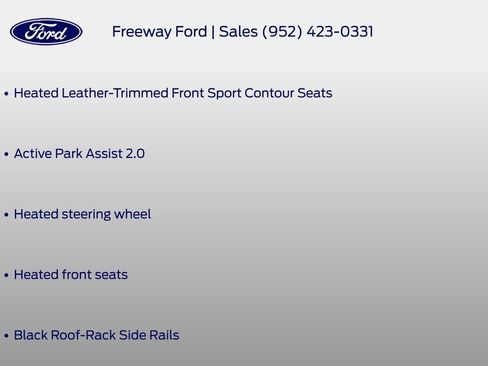 Certified 2023 Ford Escape Platinum w/ Premium Technology Package AWD/4WD image 19