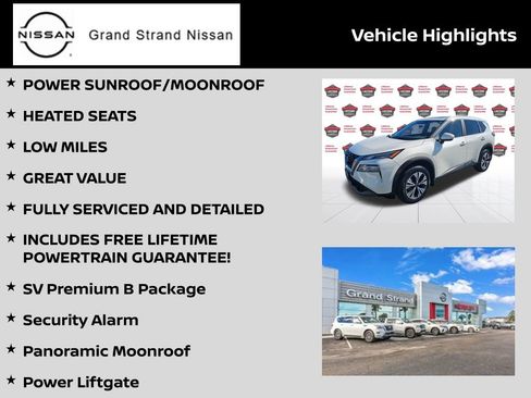 Used 2023 Nissan Rogue SV w/ SV Premium B Package image 3