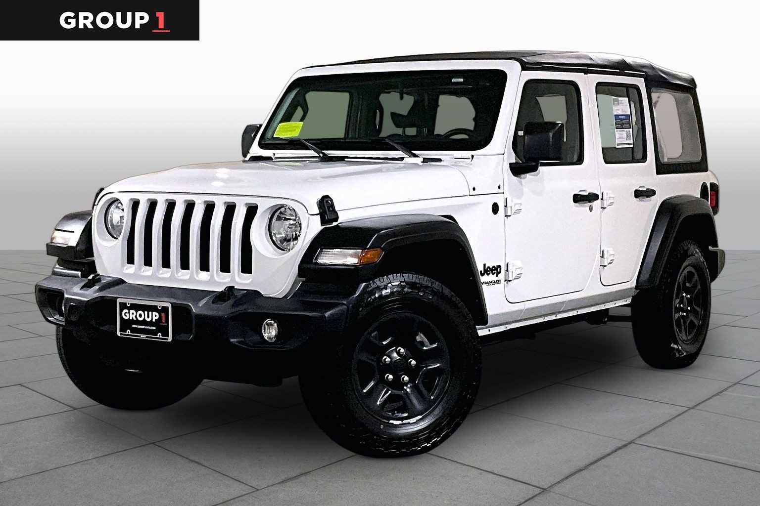 Used 2022 Jeep Wrangler Unlimited Sport AWD/4WD image 1
