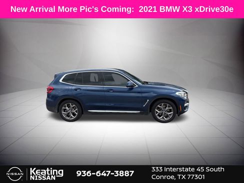 Used 2021 BMW X3 xDrive30e w/ Premium Package image 1