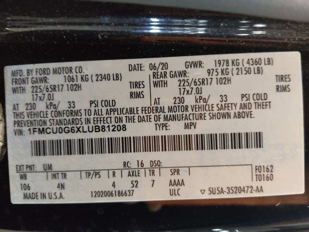 Used 2020 Ford Escape SE FWD image 33