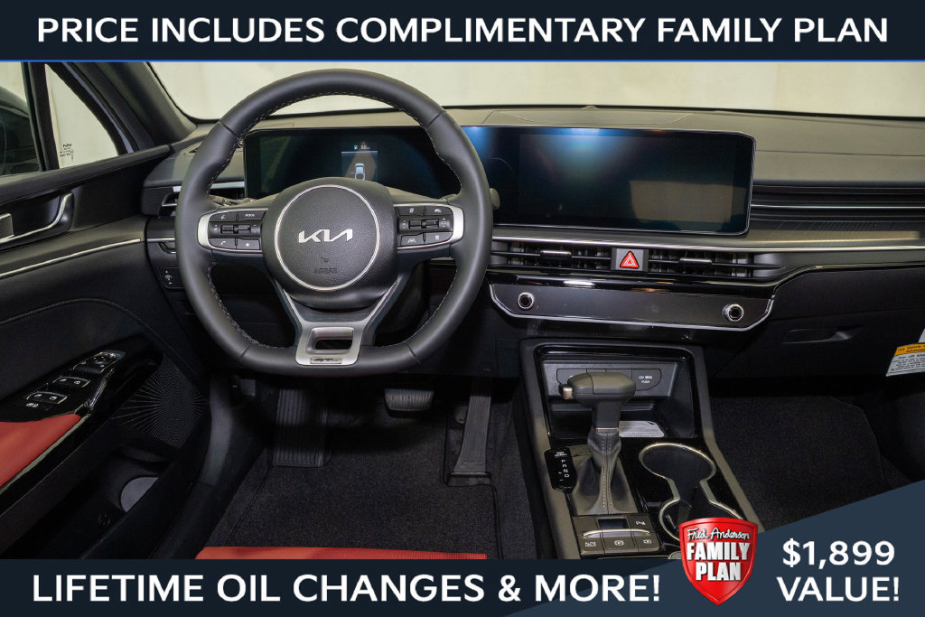 New 2026 Kia K5 GT-Line w/ GT-Line Red Interior Package FWD image 8