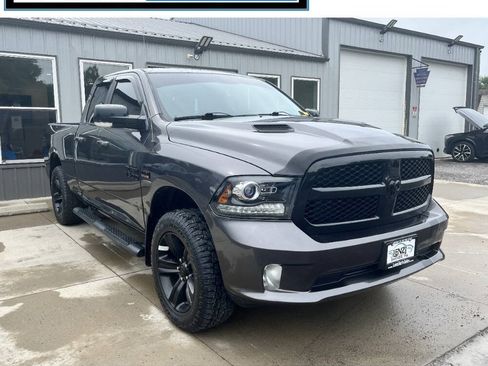 Used 2018 RAM 1500 Sport w/ Quick Order Package 27Q Night AWD/4WD image 1