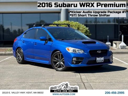 Used 2016 Subaru WRX Premium AWD/4WD image 1