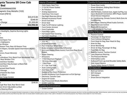Used 2022 Toyota Tacoma SR image 10