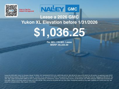 New 2026 GMC Yukon XL Elevation