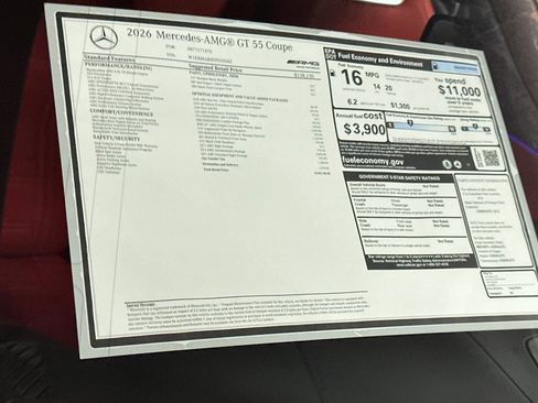 New 2026 Mercedes-Benz AMG GT 55 image 28