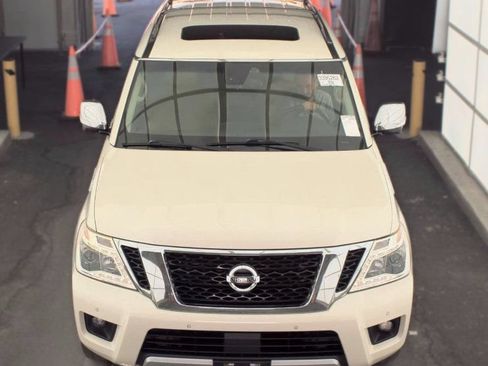 Used 2017 Nissan Armada Platinum w/ Captain Seat Package AWD/4WD image 2