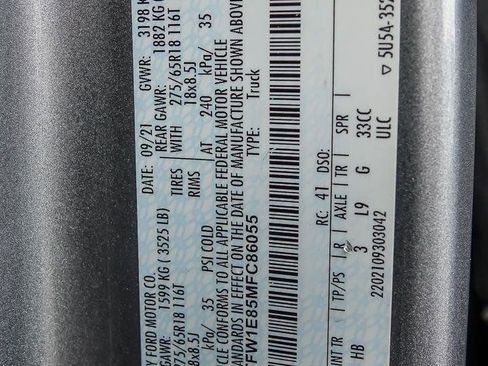 Used 2021 Ford F150 Lariat AWD/4WD image 29