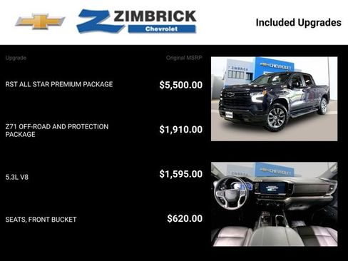 Certified 2023 Chevrolet Silverado 1500 RST w/ RST All Star Premium Package AWD/4WD image 14