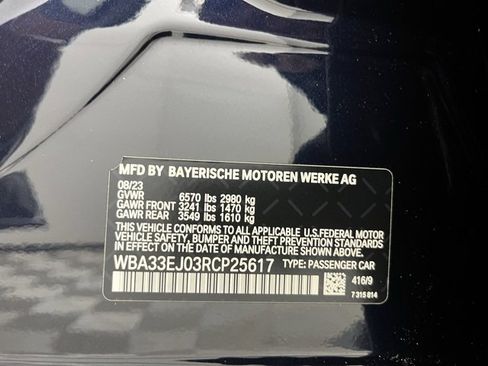 Used 2024 BMW 760i xDrive w/ Executive Package image 25