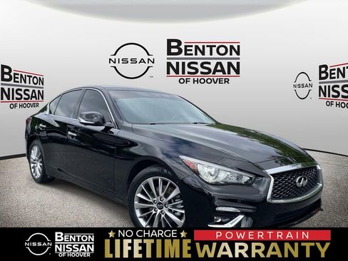 Used 2023 INFINITI Q50 Luxe w/ Cargo Package AWD/4WD image 1