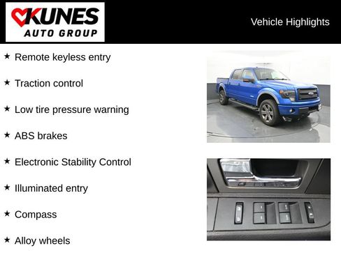 Used 2013 Ford F150 FX4 w/ Luxury Equipment Group AWD/4WD image 2
