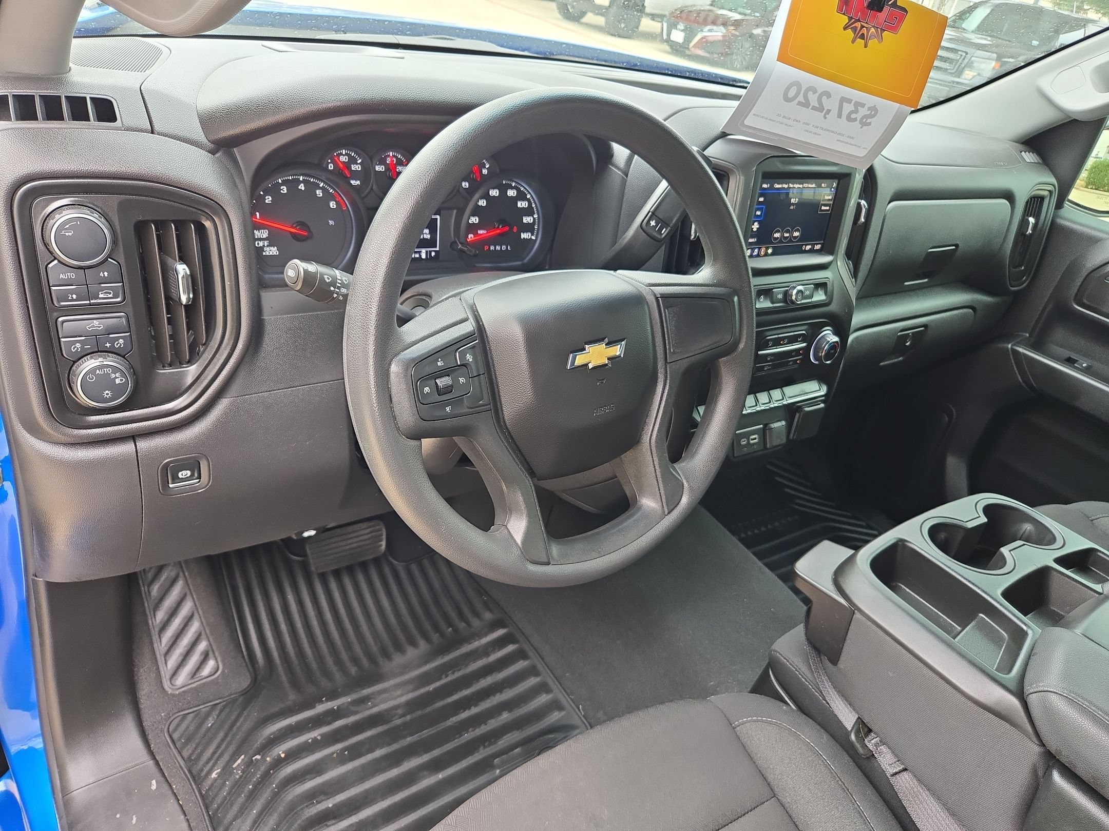 Certified 2025 Chevrolet Silverado 1500 Custom w/ Turbomax Blackout Package AWD/4WD image 10