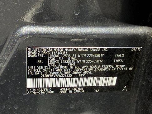 Used 2015 Toyota RAV4 LE AWD/4WD image 36