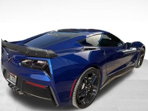 Used 2018 Chevrolet Corvette Stingray Coupe w/ Carbon Flash Badge Package RWD image 3