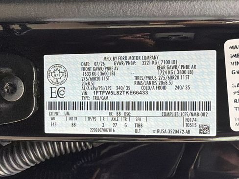 Used 2026 Ford F150 Lariat AWD/4WD image 42
