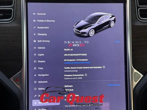 Used 2015 Tesla Model S P85D AWD/4WD image 34